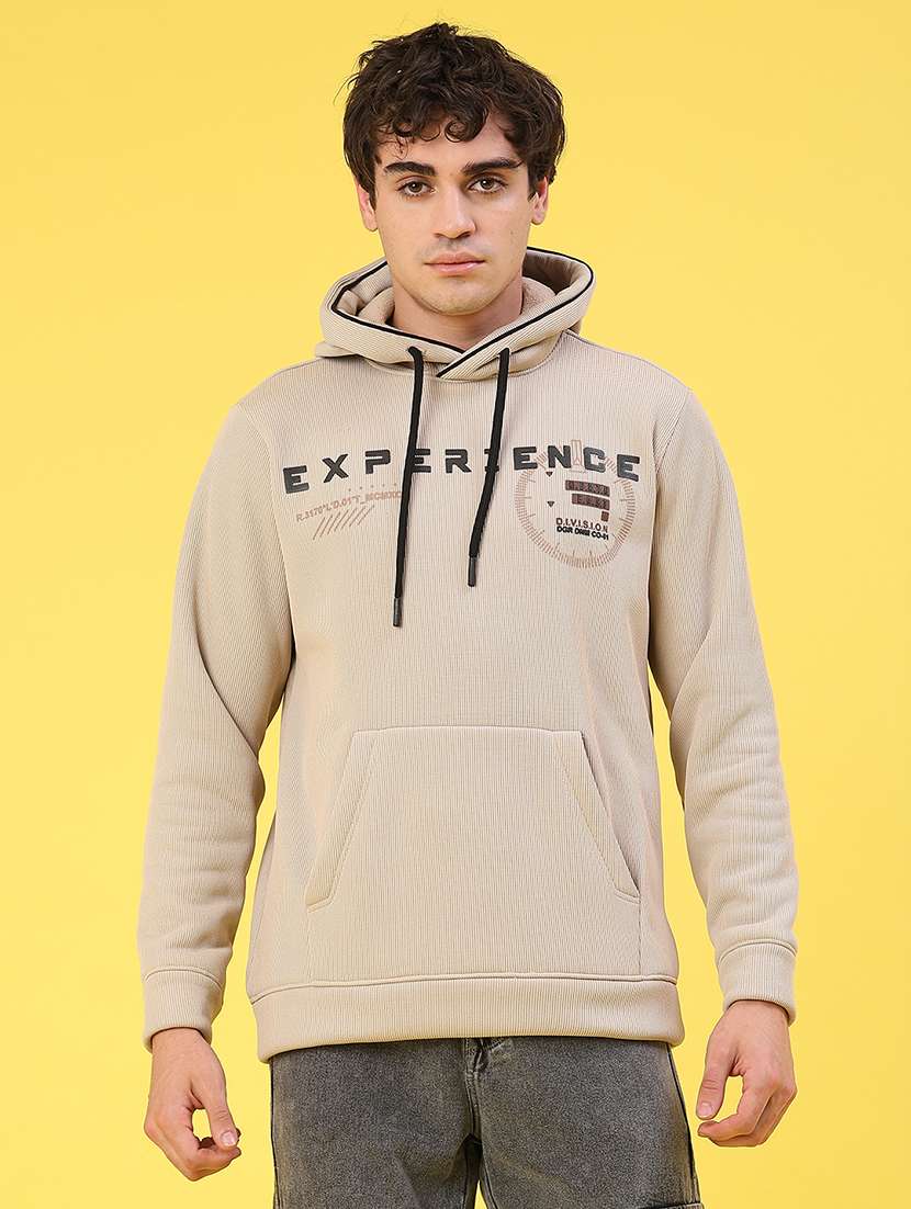 men chest print long sleeve regular fit sweatshirt - 22092781 -  Standard Image - 1