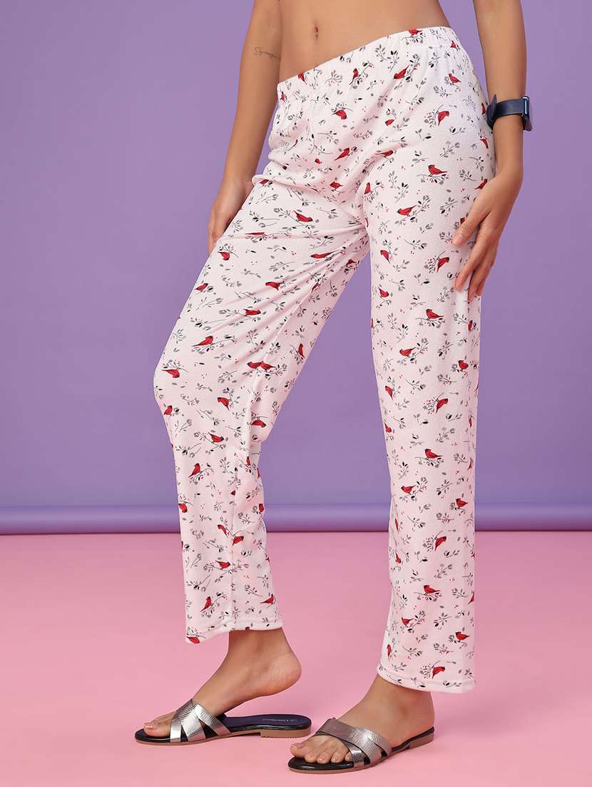 women printed ankle length woolen leggings - 22092946 -  Standard Image - 1