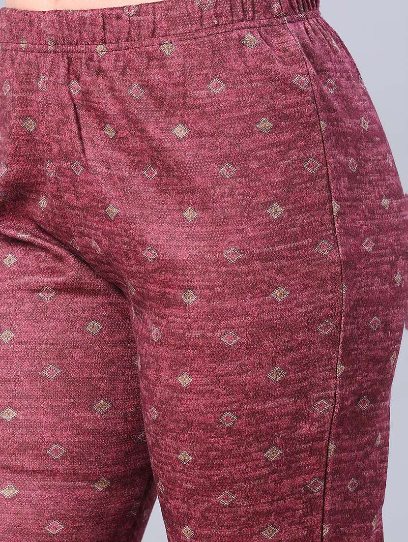 women self design long sleeve kurta pant with dupatta set - 22093095 -  Standard Image - 4