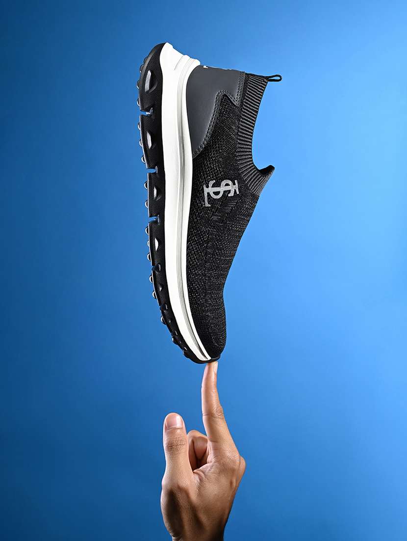 men black slip on sport shoe - 22093310 -  Standard Image - 1