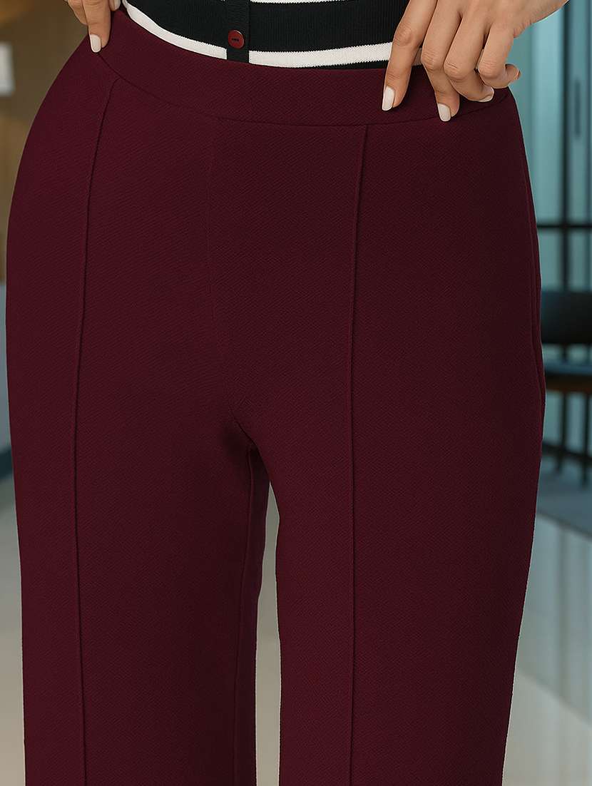 purple lycra trousers - 22093342 - Standard Image - 4