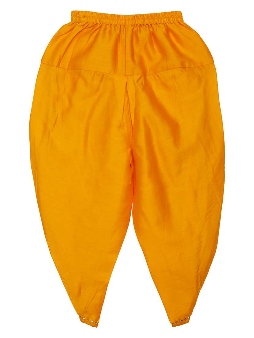 girls tye and dye sleeveless kurta and dhoti set - 22093391 - Standard Image - 6