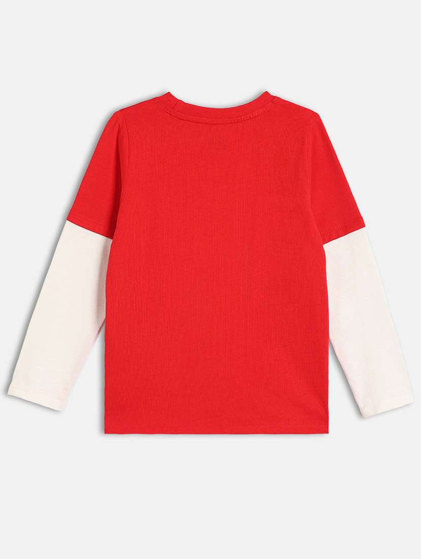 boys printed long sleeve t-shirt - 22093540 -  Standard Image - 1