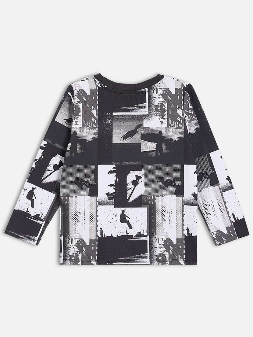 boys printed long sleeve t-shirt - 22093543 -  Standard Image - 1