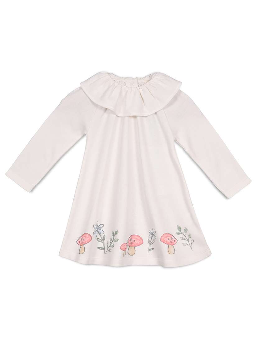 girls pack of 2 printed long sleeve a-line dress - 22093700 -  Standard Image - 4