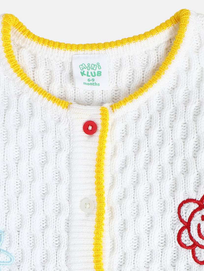 girls self designed long sleeve cardigan - 22093804 -  Standard Image - 4