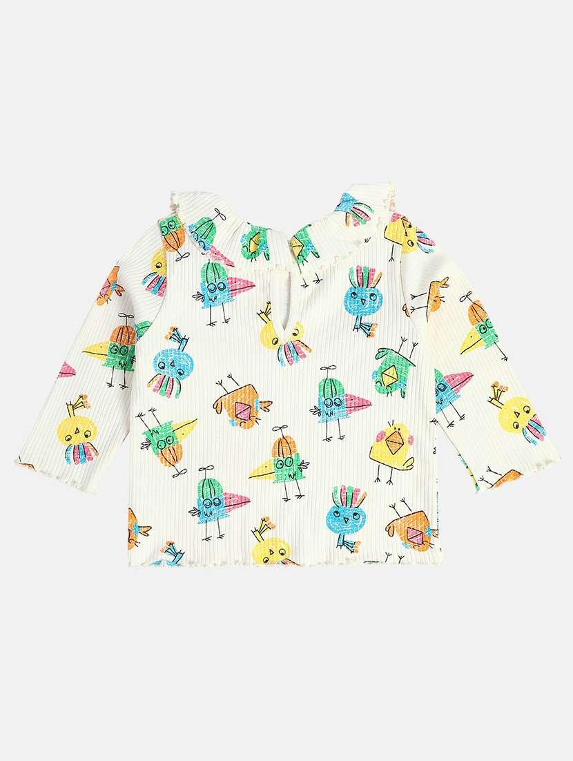 girls printed long sleeve tee - 22093808 -  Standard Image - 1