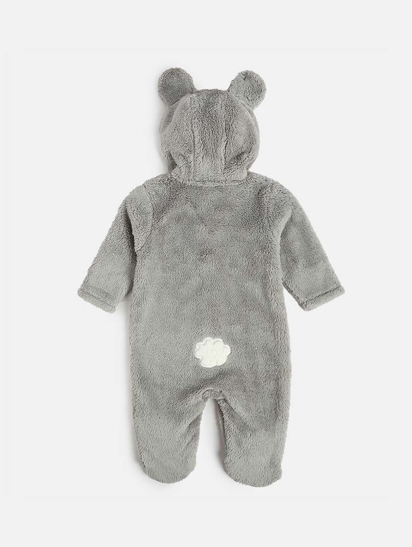 kids self designed hooded long sleeve onesies  - 22093880 -  Standard Image - 1