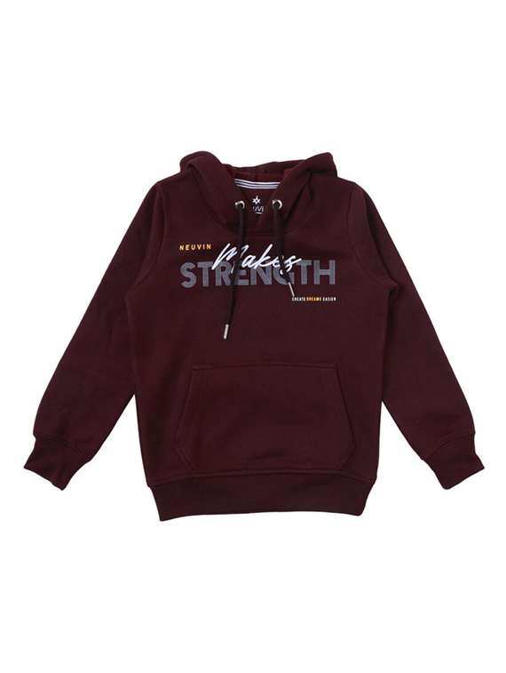 boys printed long sleeve hooded sweatshirt - 22094194 - Standard Image - 1