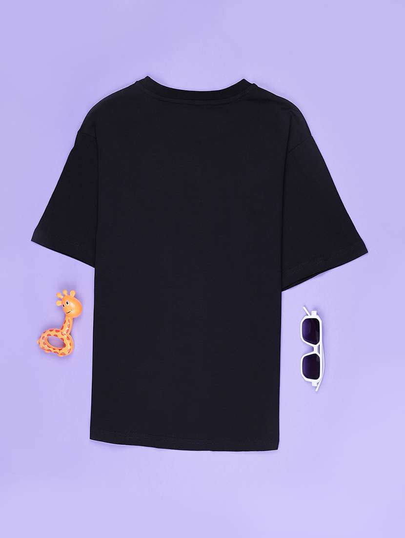 boys solid short sleeve regular fit t-shirt - 22100826 -  Standard Image - 1