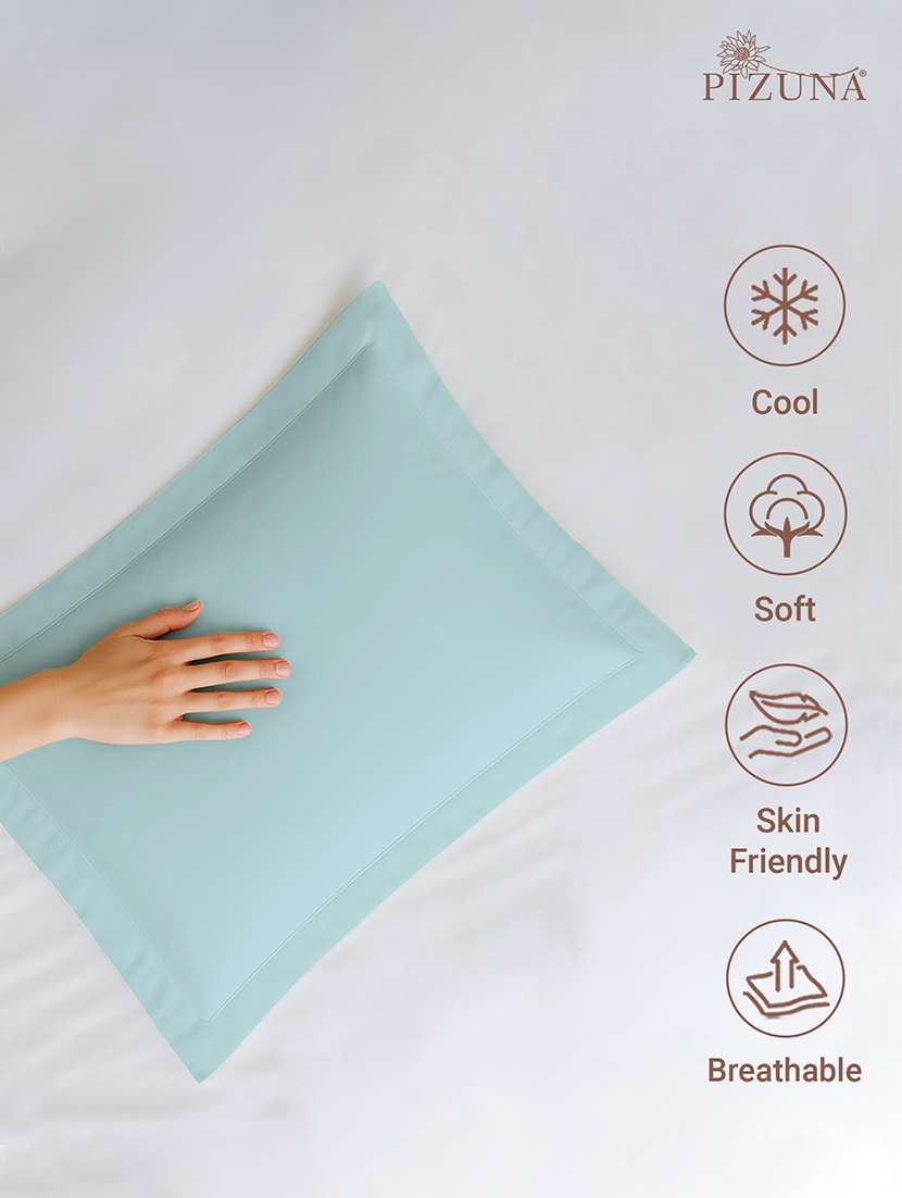pack of 2 solid pillow - 22100889 - Standard Image - 4
