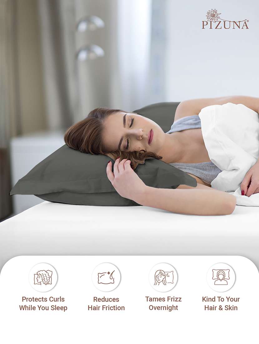 pack of 2 solid pillow - 22100890 -  Standard Image - 1