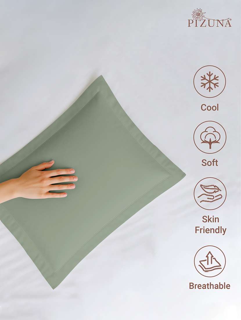pack of 2 solid pillow - 22100895 - Standard Image - 4