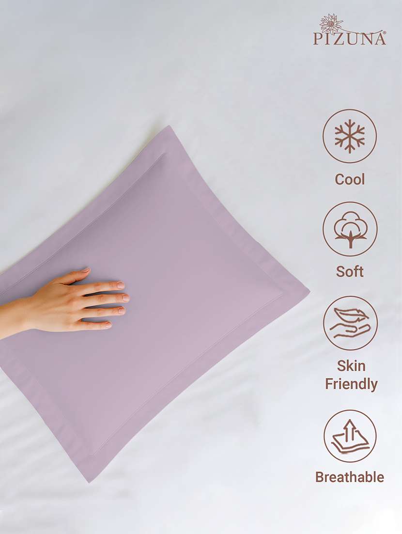 pack of 2 solid pillow - 22100899 -  Standard Image - 4