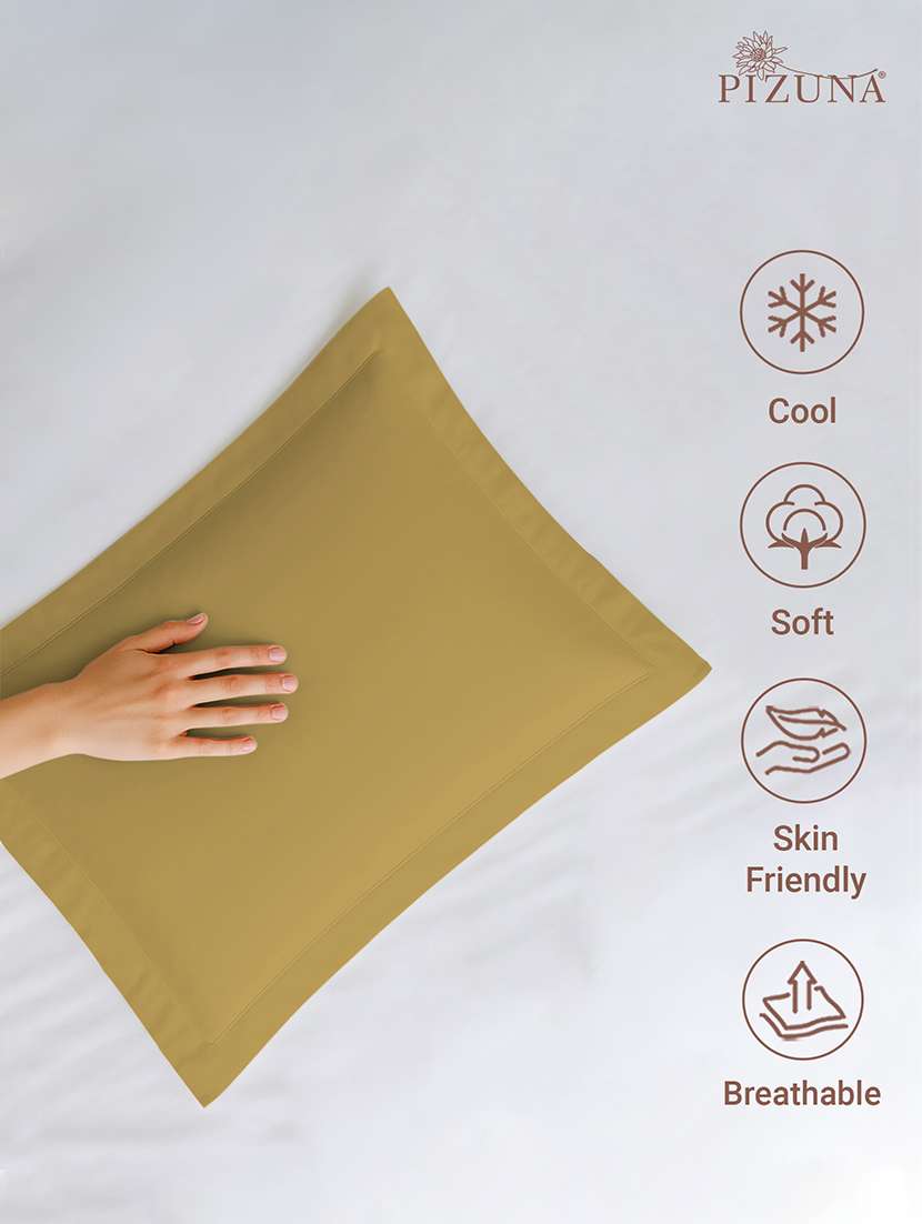 pack of 2 solid pillow - 22100902 -  Standard Image - 4