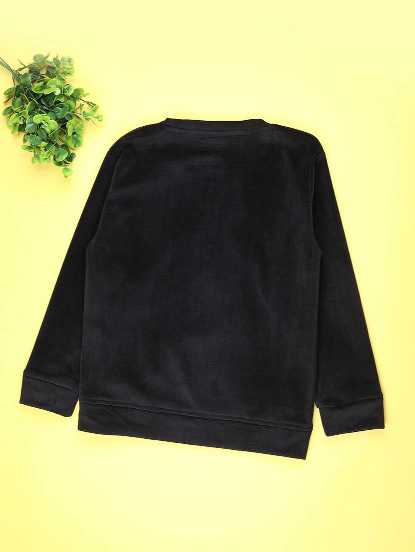 boys chest print long sleeve sweatshirt - 22101174 -  Standard Image - 1