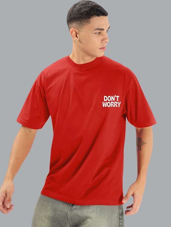 men back print short sleeve oversized t-shirt - 22101448 -  Standard Image - 1