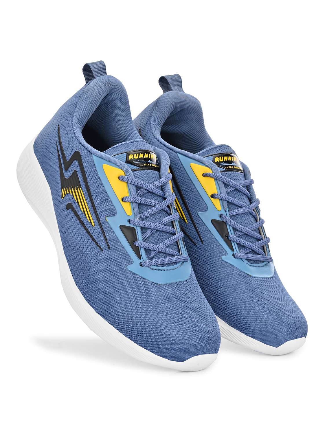 men blue lace up sport shoe - 22101679 - Standard Image - 1