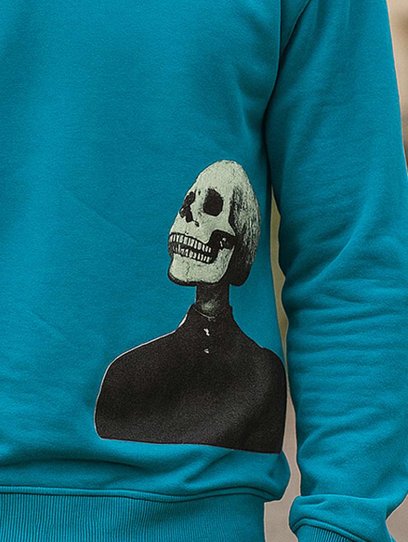 men placement print long sleeve regular fit sweatshirt - 22101713 -  Standard Image - 4