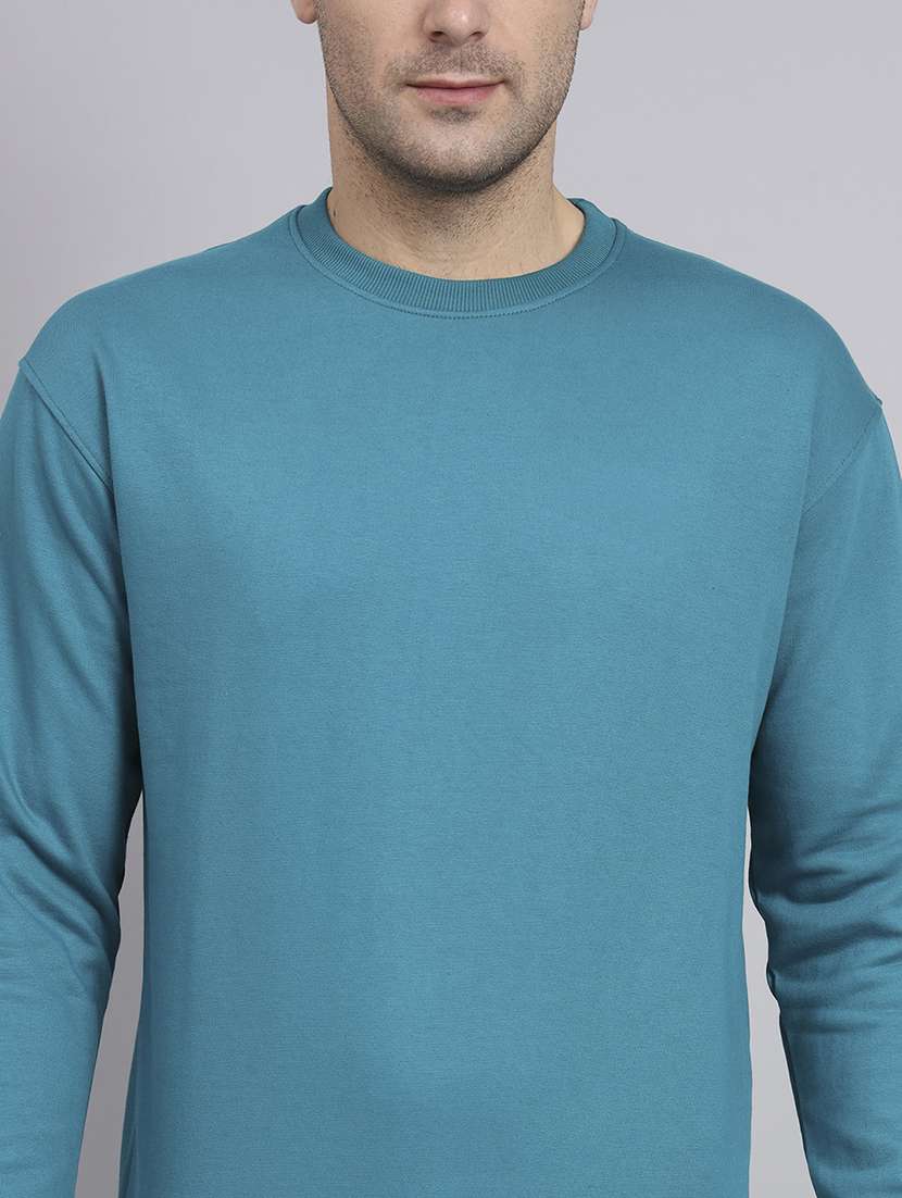 men solid long sleeve regular fit sweatshirt - 22101752 -  Standard Image - 4