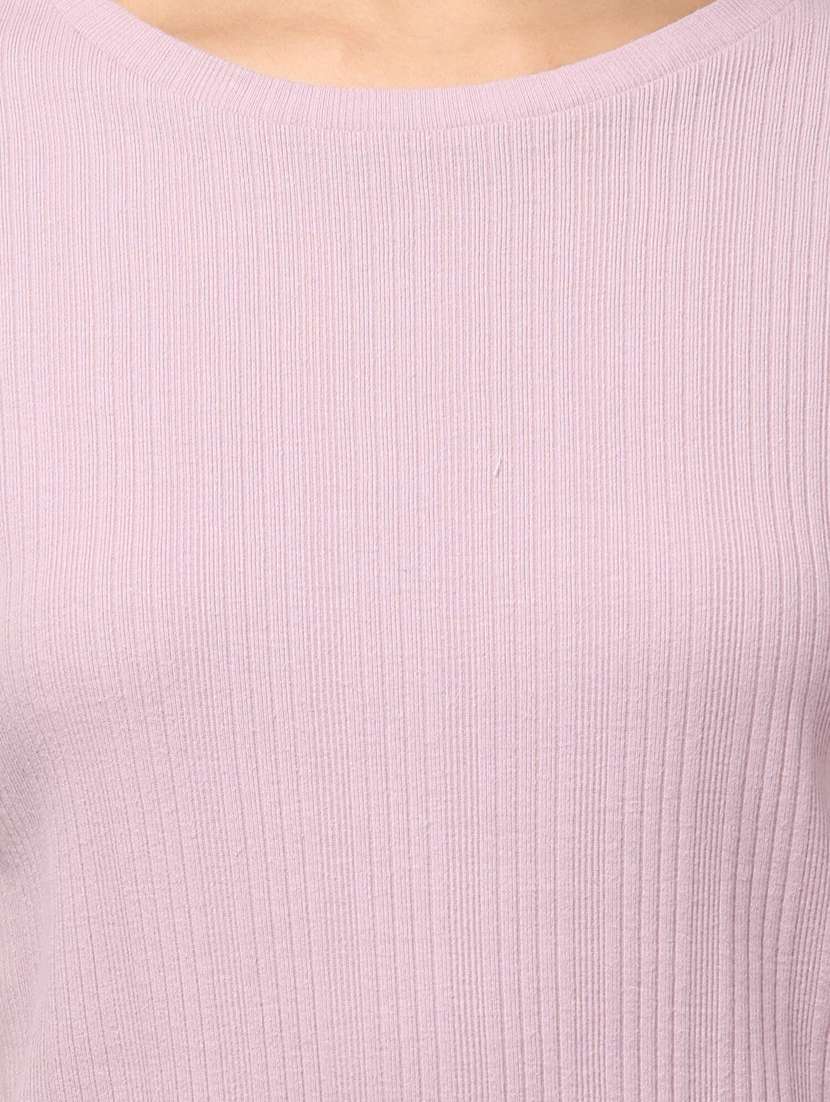 women solid short sleeve t-shirt dress - 22101789 -  Standard Image - 6