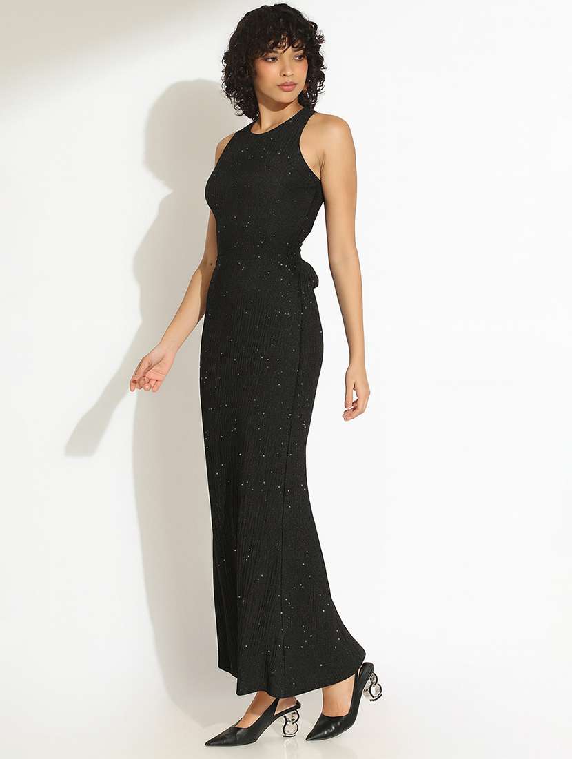 women black backless bodycon dress - 22101918 - Standard Image - 1