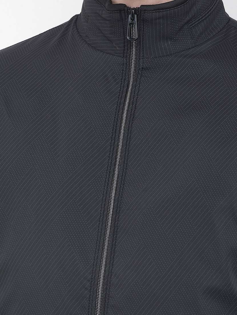 men self design long sleeve casual jacket - 22101978 -  Standard Image - 6