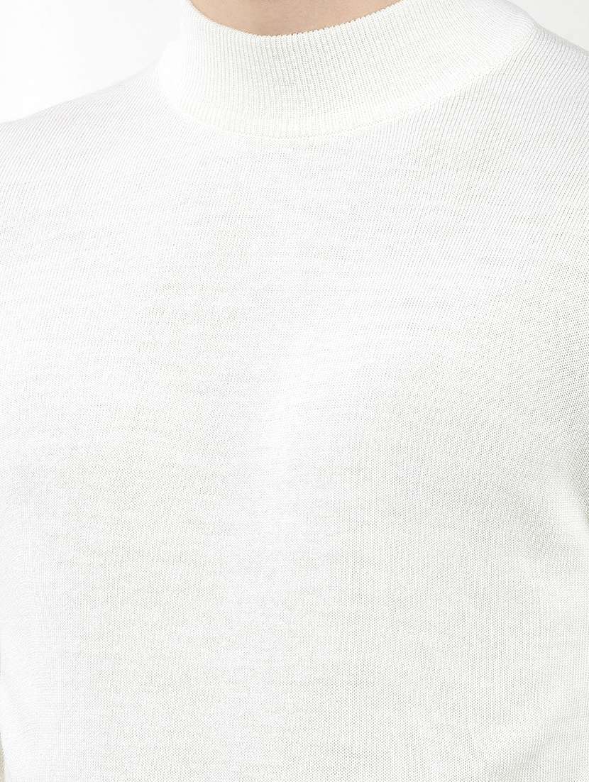 men solid long sleeve pullover - 22102089 -  Standard Image - 6