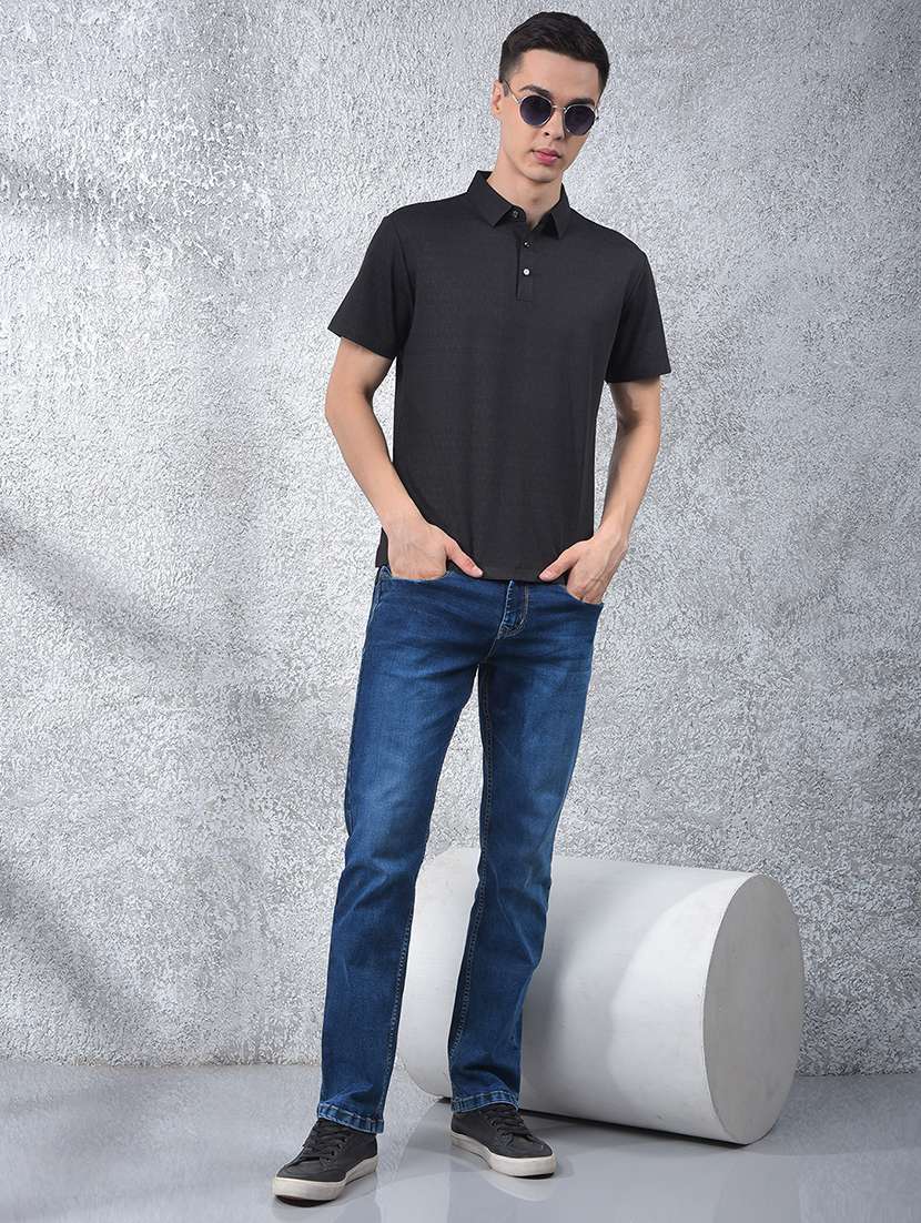 men printed short sleeve regular fit polo t-shirt - 22102132 - Standard Image - 4