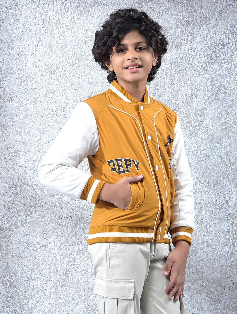 boys long sleeve varsity jacket - 22102144 -  Standard Image - 1