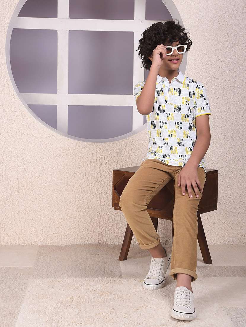 boys short sleeve regular fit polo t-shirt - 22102343 -  Standard Image - 6