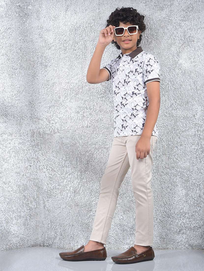 boys short sleeve regular fit polo t-shirt - 22102358 -  Standard Image - 4
