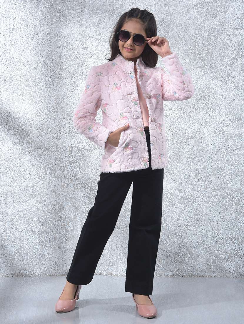 girls solid mid rise straight fit jean - 22102384 -  Standard Image - 4