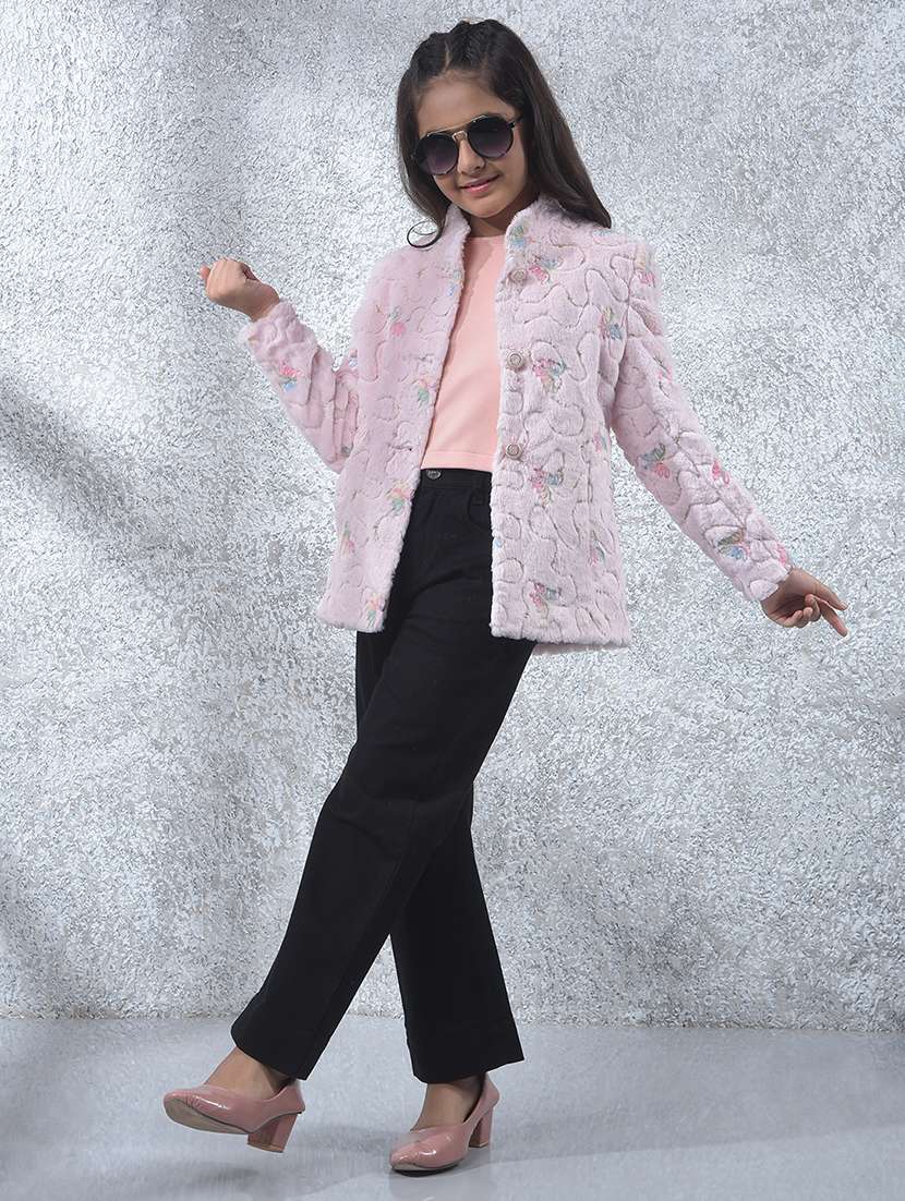 girls solid mid rise straight fit jean - 22102384 -  Standard Image - 6