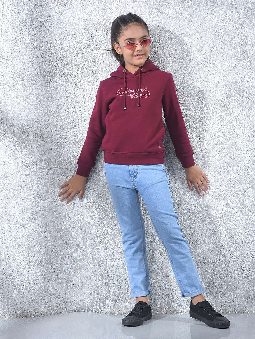 girls solid mid rise straight fit jean - 22102394 -  Standard Image - 4