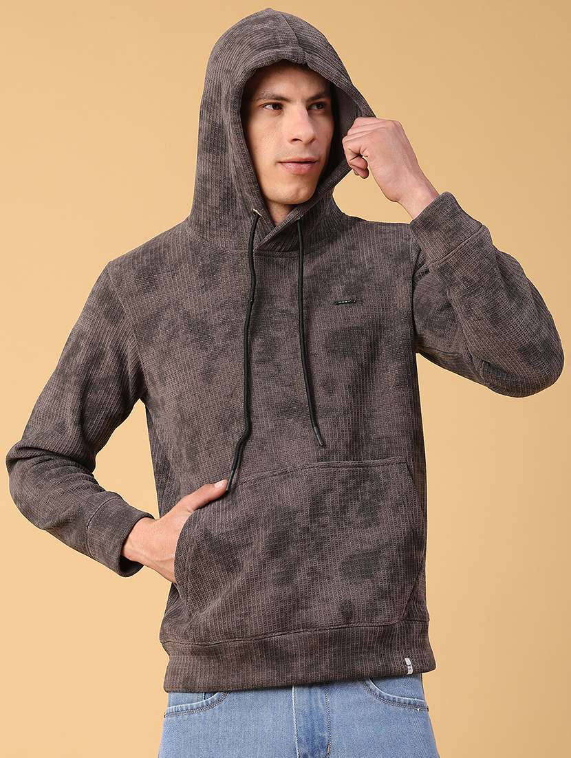 men printed long sleeve regular fit sweatshirt - 22102706 -  Standard Image - 1