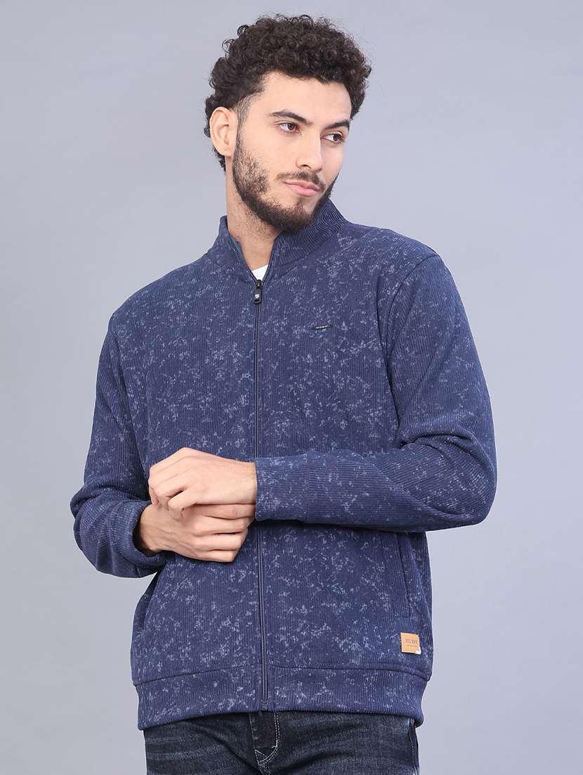 men printed long sleeve regular fit sweatshirt - 22102829 -  Standard Image - 1