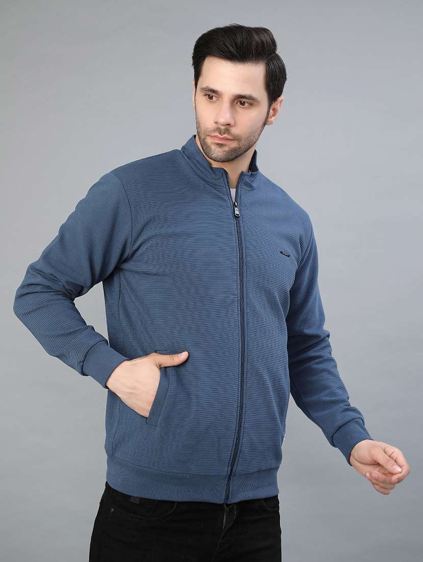 men self design long sleeve regular fit sweatshirt - 22102845 -  Standard Image - 1