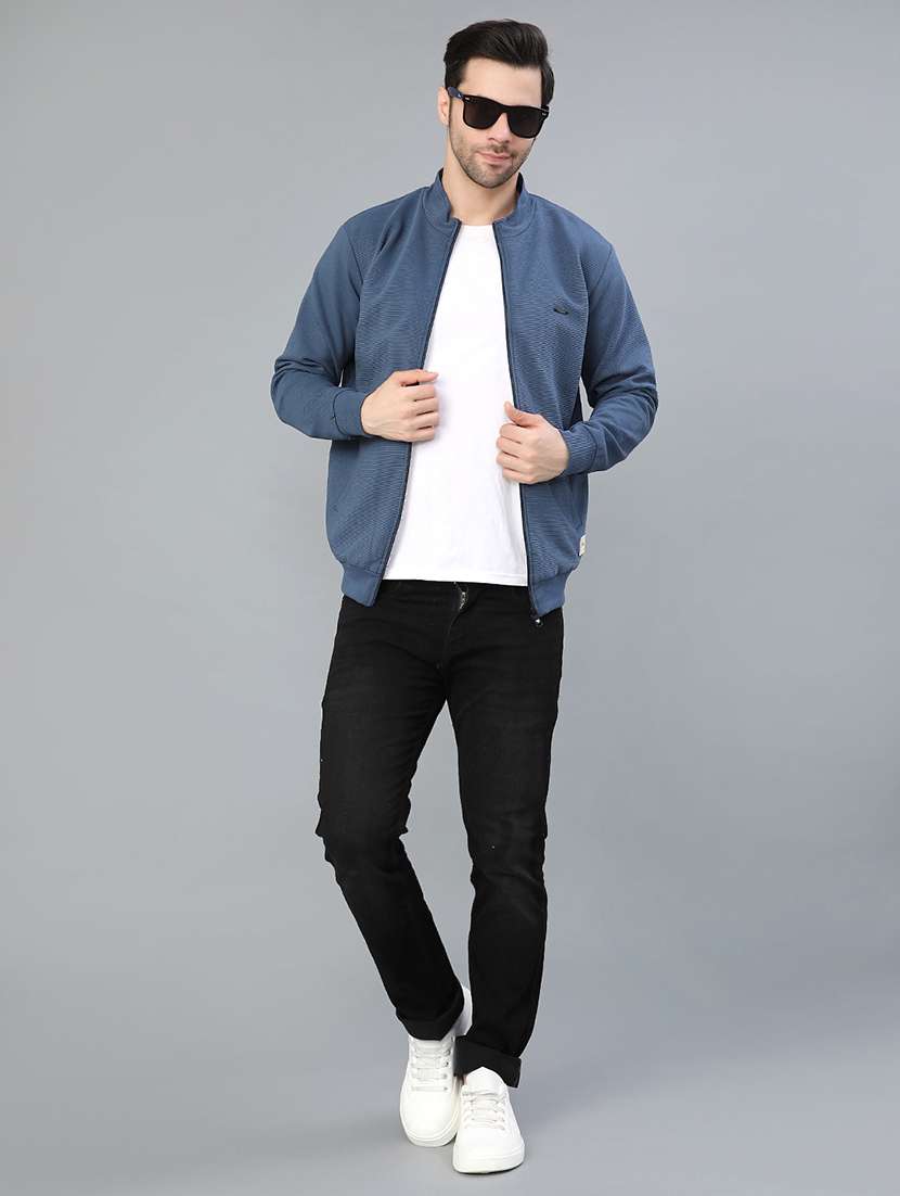 men self design long sleeve regular fit sweatshirt - 22102845 -  Standard Image - 4