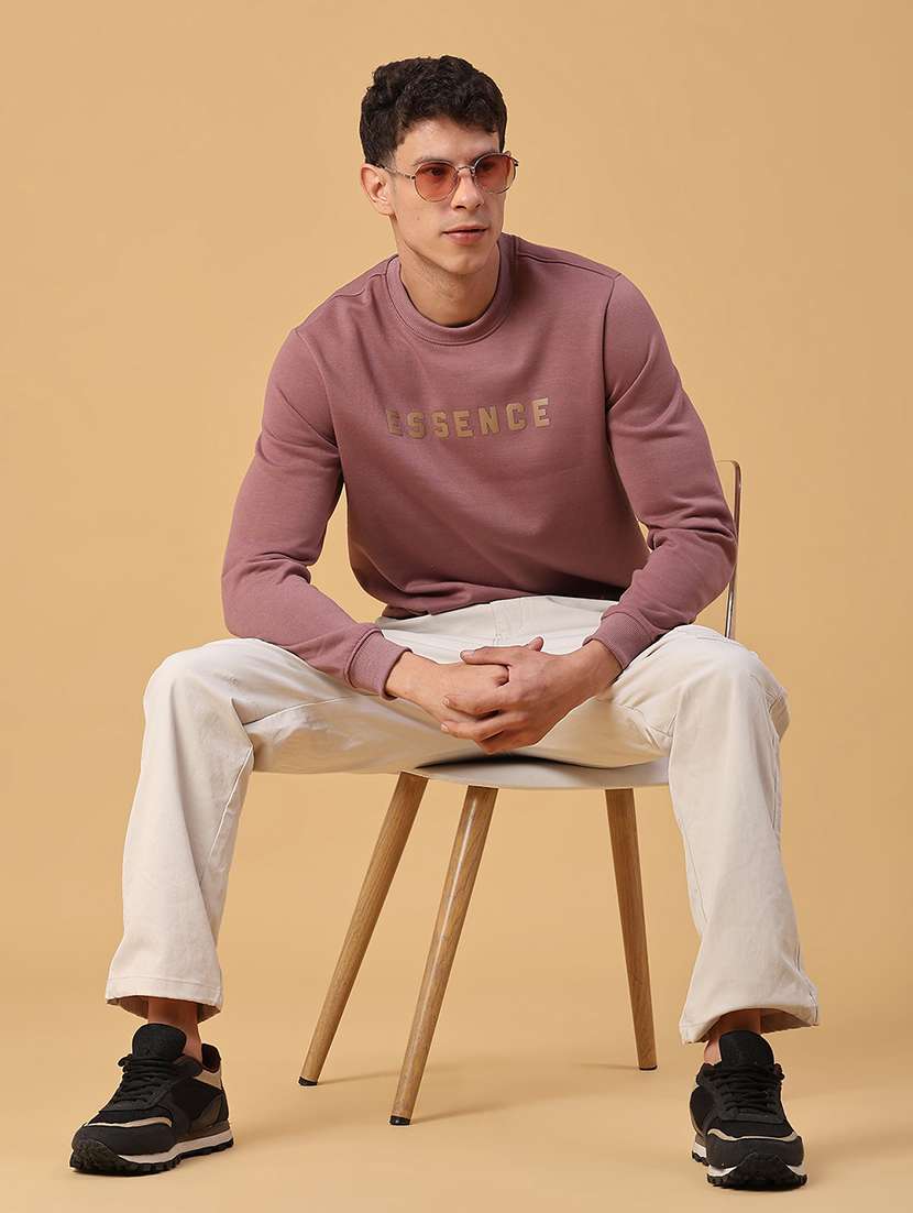 men printed long sleeve sweatshirt - 22102900 -  Standard Image - 4