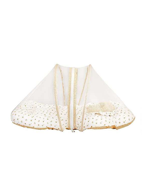 new born cotton printed baby bedding set - 22103153 -  Standard Image - 1