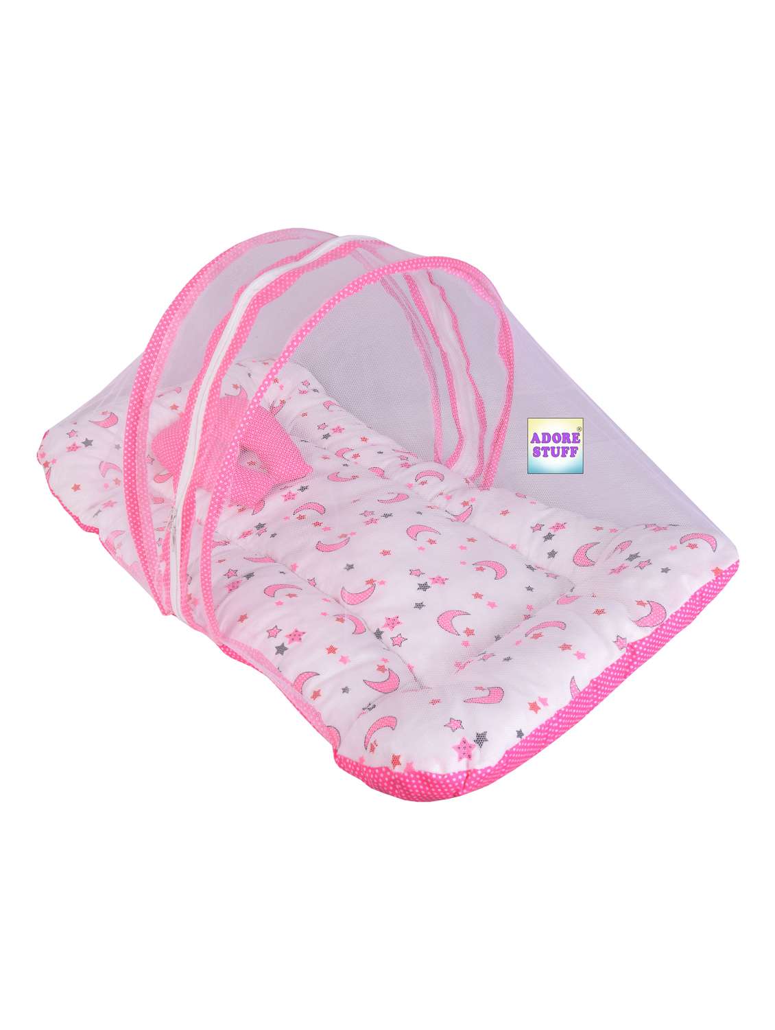 new born cotton printed baby bedding set - 22103163 - Standard Image - 1