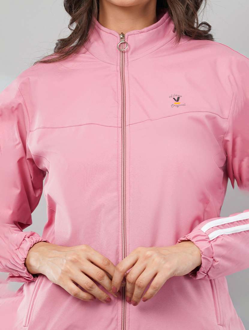 women tapered long sleeve regular jacket - 22103500 - Standard Image - 4