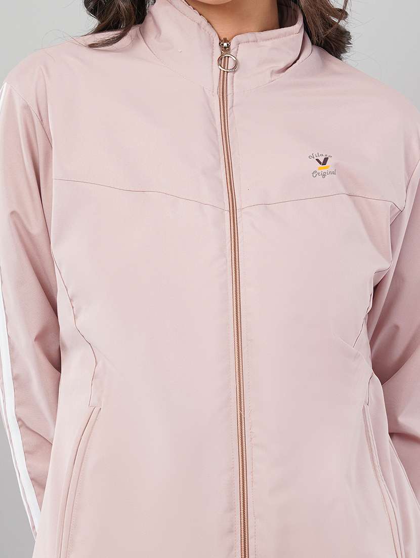 women tapered long sleeve regular jacket - 22103501 - Standard Image - 4