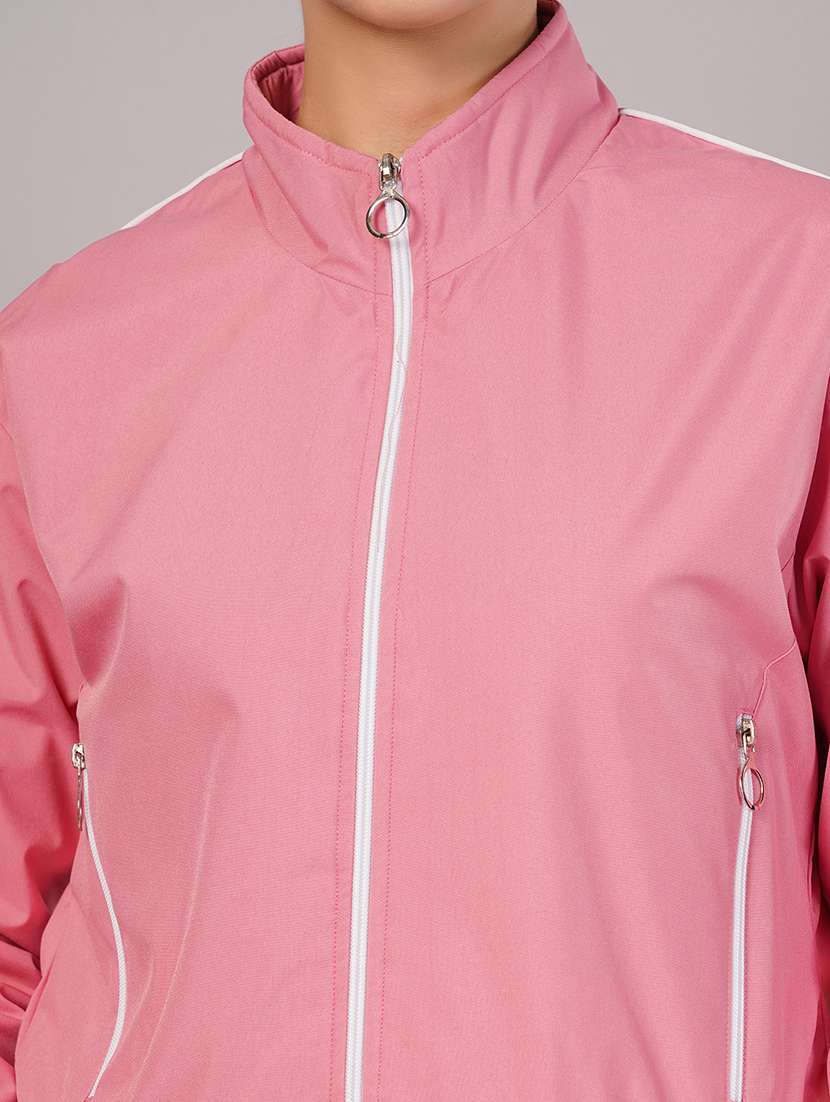 women tapered long sleeve regular jacket - 22103504 - Standard Image - 4