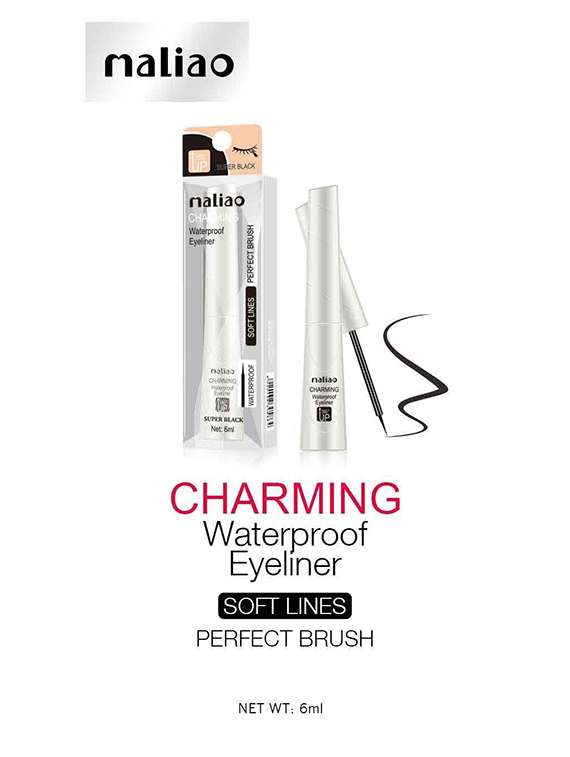maliao professional matte look charming waterproof eyeliner m113 - 6 ml - 22105360 -  Standard Image - 1
