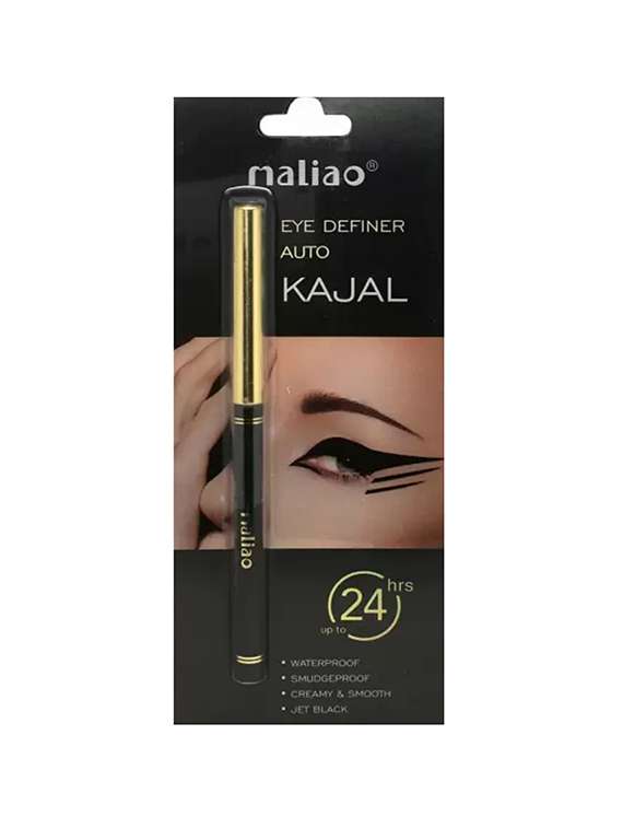 maliao professional eye definer auto kajal pencil m121 - 0.35 g - 22105363 -  Standard Image - 1
