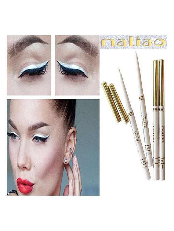 maliao professional pure white auto kohl kajal eyeliner pencil m192- 0.35 g - 22105366 -  Standard Image - 1