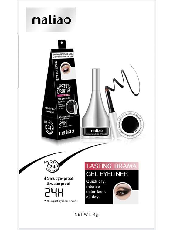 maliao professional matte look long wear black gel eyeliner m80 - 4 g - 22105367 -  Standard Image - 1