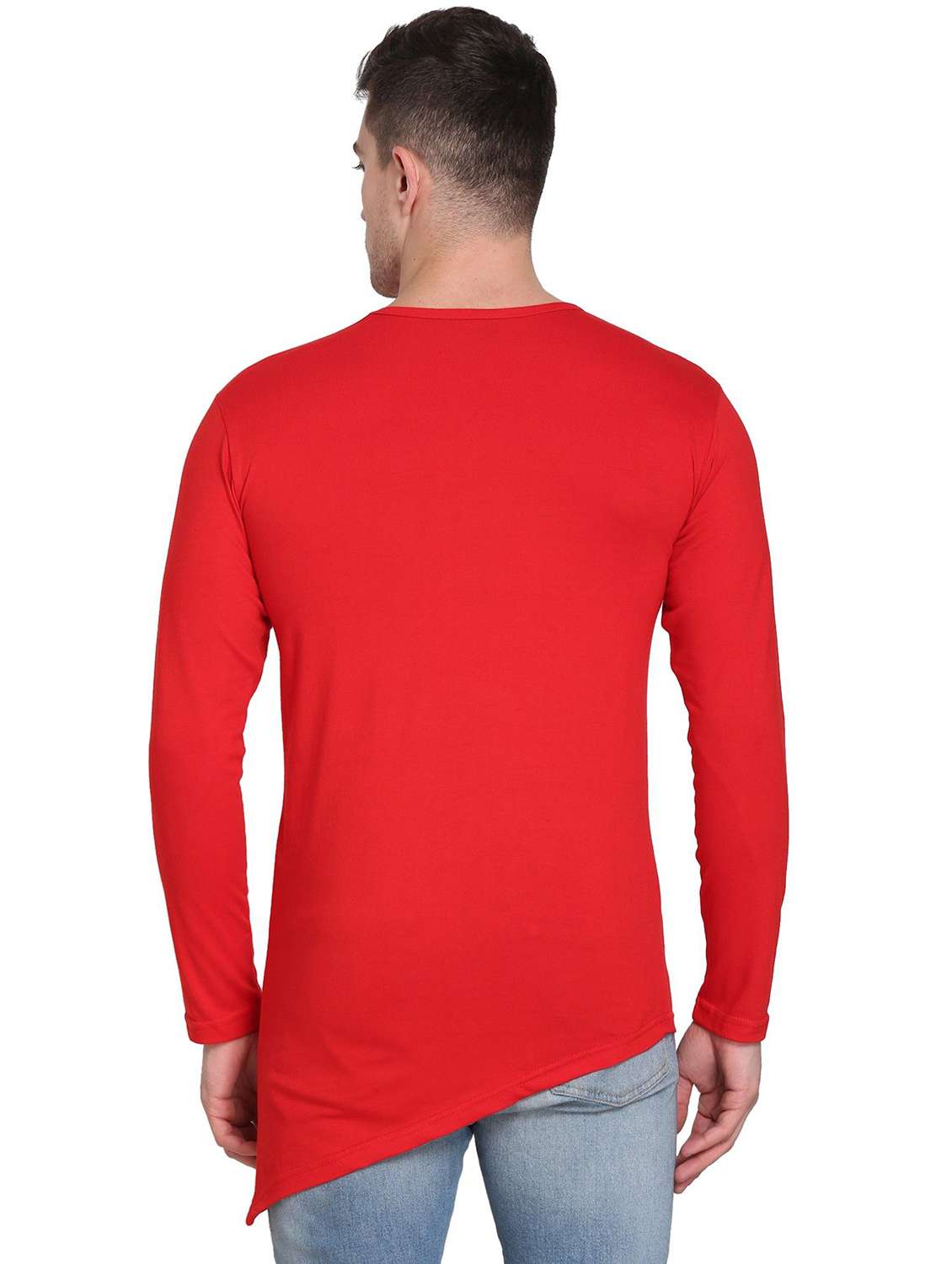 men solid long sleeve regular fit t-shirt - 22105594 -  Standard Image - 1
